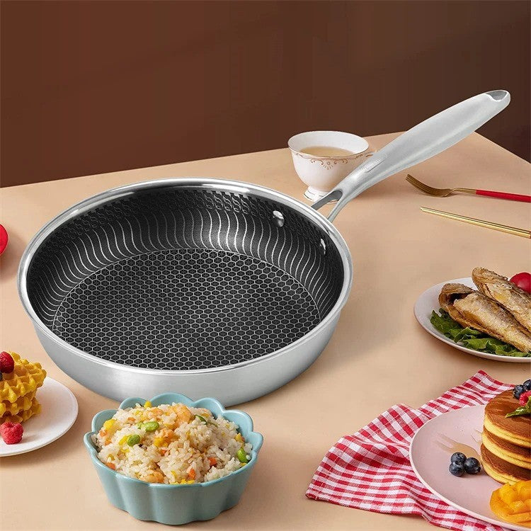 POELE INOX INDUCTION | UltraPerform-28cm avec couvecle