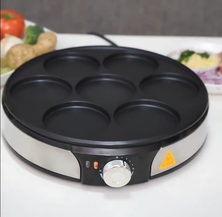 CREPIERE ELECTRIQUE | 7 Trous Familiale-220V