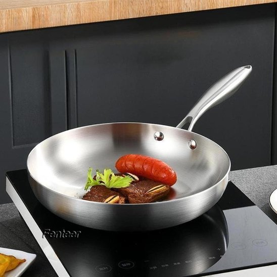POELE en Inox | ChefParfait 28cm