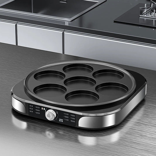 CREPIERE ELECTRIQUE | 7 Trous 40Cm sans couvercle-220V