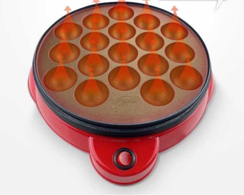 POELE ELECTRIQUE | ThermoControl-ronde-18trous-220V