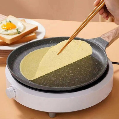 Crêpière Antiadhésive | Qualité Professionnelle-28cm