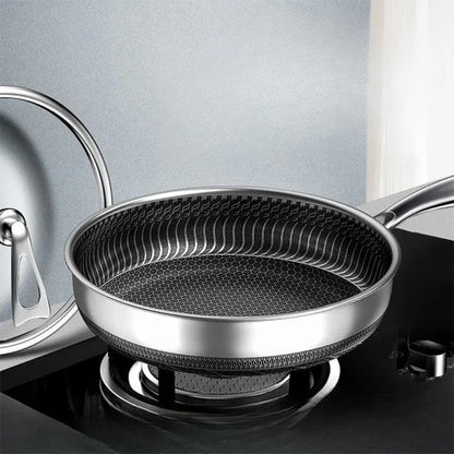 POELE INOX INDUCTION  | UltraPerform-28cm avec couvecle