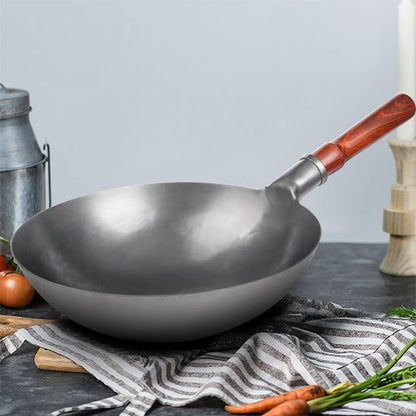 POELE WOK | Authentique-30cm sans couvercle